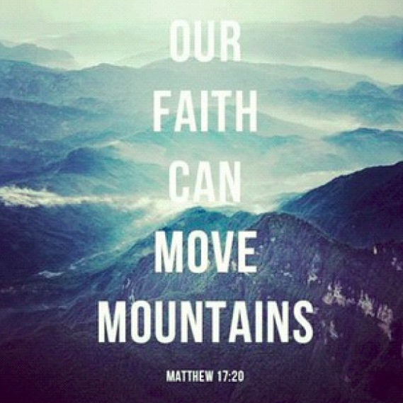 Faith Can Move Mountains Quote / Joseph Campbell Quote The Priests Used ...